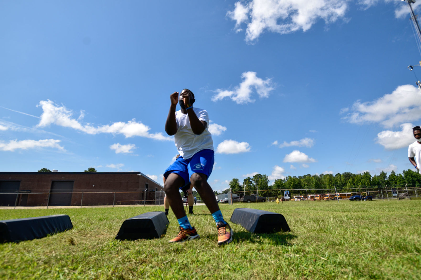 Lake City HS Football Conditioning